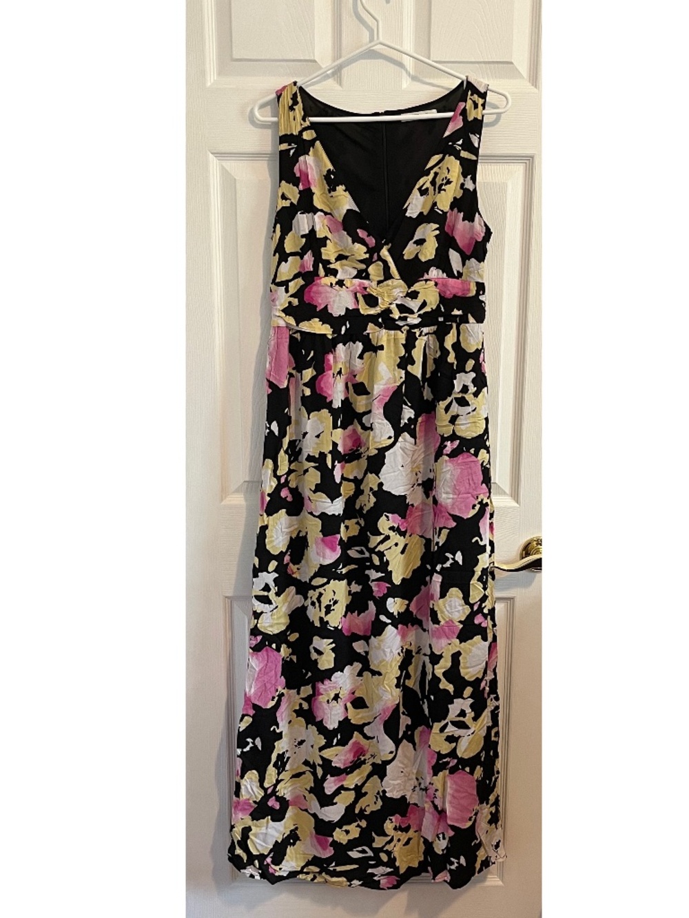 Old Navy size 10 long floral maxi